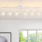Baocuz 6-Lights White Semi Flush Mount Ceiling Light by Baocuz