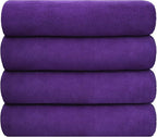 JML Bath Towel, Microfiber Bath Towels Set 4 Pack - Image 2