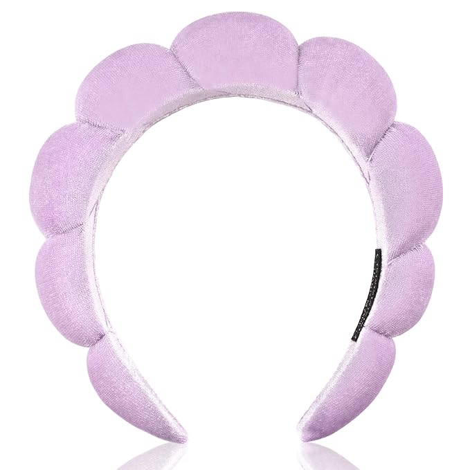 Ayesha Spa Headband for Women Sponge Headband for Washing Face Clouds Soft by AYESHA
