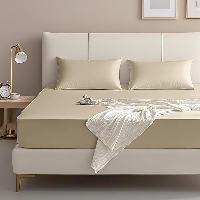 FreshCulture California King Fitted Sheet Only – Premium Hotel-Quality Fitted - Image 2