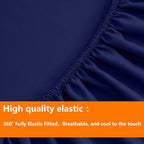 TAIMIT Navy Full Size Comforter Set - Image 6