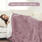 LaffyLo Electric Heated Blanket Full Size 72 x 84, Fast Heating Blanket - Image 6