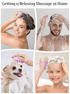 HEETA Scalp Massager Hair Growth, Soft Silicone Scalp Scrubber Shampoo Brush - Image 7