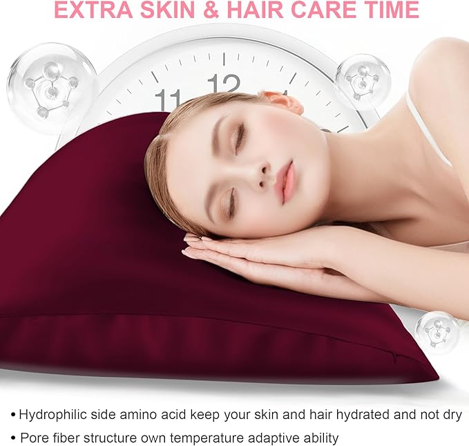 Silk Pillow Cases Queen Size - Image 3