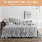 Silk Pillowcase for Hair and Skin, 2 Pack 100% Mulberry Silk Pillowcase 25 Momme - Image 5