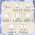 LuxClub 5 PC Sheet Set Bed Sheets Deep Pockets 16" Eco Friendly Wrinkle Free - Image 4