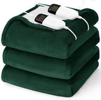 Heated Electric Blanket Queen Size by BOMOVA