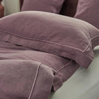 Simple&Opulence 100% Washed Linen Duvet Cover - Image 8