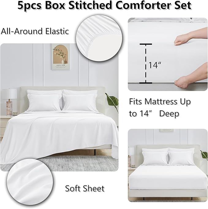 CozyLux Twin Comforter Set - Image 6
