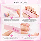MelodySusie Nail File Kit, Professional Manicure Pedicure Supplies - Image 7