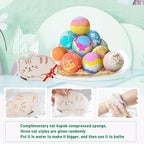 Leafgift Bath Bombs Gift Set, Moisturizing Dry Skin, Stress Relief, Best Gift - Image 3