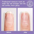 FANDAMEI Nail Files and Buffers, Nail Cuticle Remover Kit - Image 7