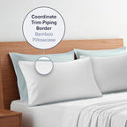 Kickoff Viscose Bamboo Pillowcase, 100% Organic Hidden Zippered Viscose Bamboo - Image 6
