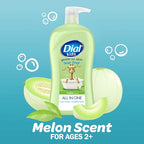 Dial Kids All-in-1 Body Wash + Hair + Bubble Bath, Melon Scent, 32 Fl Oz - Image 4
