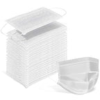 Wecolor 100 Pcs Disposable 3 Ply Earloop Face Masks, Suitable by Buynow