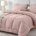 Sasttie Queen Comforter Set, 7 Pieces Bed in a Bag Queen, Complete Bedding Set by SASTTIE