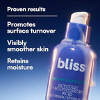 Bliss Renew & Smooth Night Serum – Glycolic Acid + Polyhydroxy Acid Exfoliating - Image 2