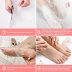 Foot Peeling Mask Exfoliant for Peeling Off Calluses, Natural Exfoliator for - Image 5