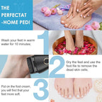 2 Pack Electric Foot File Callus Remover - Image 7