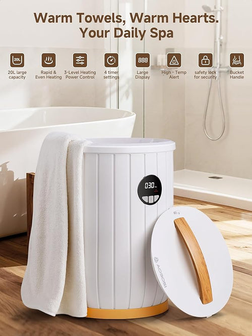 AAOBOSI Large Towel Warmers for Bathroom - Image 2