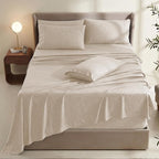 Hearth & Harbor Bed Sheets, Luxury Soft 6 Piece Bed Sheet Set Extra Deep Pocket - Image 2