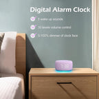 Buffbee Sound Machine & Alarm Clock 2-in-1, 0-100% Clock Face Brightness - Image 6