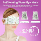 10 Packs Steam Eye Mask, Lavender Steam Eye Masks Disposable, Self-Heating - Image 5