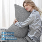 CHOSHOME Cooling Pillow Cases Zipper Pillow Covers Q-Max > 0.45 Zippered - Image 5