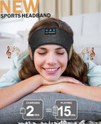LC-dolida Sleep Headphones Headband Bluetooth 5.4, Headband Earphones Wireless - Image 5