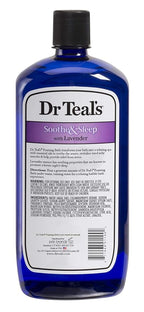 Dr Teal's Foaming Bath with Pure Epsom Salt, Soothe & Sleep with Lavender - Image 3