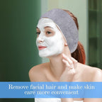 128 Pieces Disposable Spa Facial Headbands Stretch Non-Woven Facial Headband - Image 5