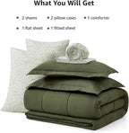 Monbix Queen Comforter Set - Image 7