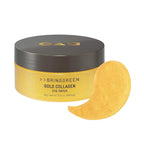 BRING GREEN Gold Collagen Eye Patches 60 Count, Hydrating Firming Under Eye Mask by BRINGGREEN