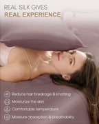 THXSILK Set of 2 Silk Pillowcase - Image 3