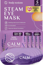 Body Restore Heated Eye Mask for Dry Eyes 5 Pack – Mothers Day Gifts for Mom by BodyRestore