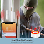 WiFi Alarm System, Smart Home Alarm System Wireless 9 Piece-kit, DIY Alarm - Image 4