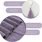 Hailea Hand Towels Set 16x31 Inches, Soft Microfibers Bathroom Towel Set 2 Pack - Image 3