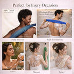 African Net Sponge Authentic, 4 Pieces African Exfoliating Net Sponge Body Back - Image 6