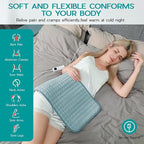 Heating Pad for Period Cramps, Heating Pad for Back/Neck/Shoulder Muscle Pain - Image 3