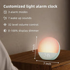 Sunrise Alarm Clock White Noise Machine: Natural Wake Up Light - Image 9