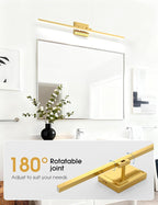 VOLISUN Bathroom Vanity Light 39.4 inch, 24W Dimmable 5CCT Led Bathroom Light - Image 4