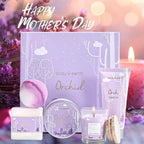 Spa Gifts for Women, Body & Earth 5 Pcs Gifts for Women Orchid Gift Sets - Image 2