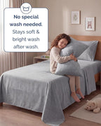 Twin 4 Piece Sheet Set - Image 6
