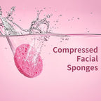 100-Count Compressed Facial Sponges, Natural Cellulose Face Sponges - Image 2