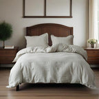 Simple&Opulence 100% Washed Linen Duvet Cover Set 78"x86" by SimpleOpulence