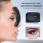 YIVIEW Sleep Mask for Back and Side Sleeper Pack of 3, 100% Light Blocking 3D - Image 5