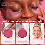 Under Eye Patches for Puffiness and Dark Circles: Caffeine Gel Masks for - Image 3