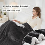 Heated Blanket Electric Blanket Full Size 72''x84'' - Image 5