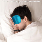 Silk Sleep Mask 100% 22 Momme Mulberry, Sleep Eye Mask - Image 6