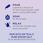 Dr Teal's Foaming Bath with Pure Epsom Salt, Sleep Blend with Melatonin - Image 3
